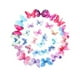 thumbnail image 4 of Pinzas para el pelo con diseño de mariposa de Bla Current para mujeres, niñas y bebés, con purpurina realista (12 unidades), 4 of 7