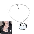 thumbnail image 2 of Lustrous Unisex Collarbone Chain Necklace Scratch Resistant Design Collarbone Chain Effortless Everyday Jewelry, 2 of 7