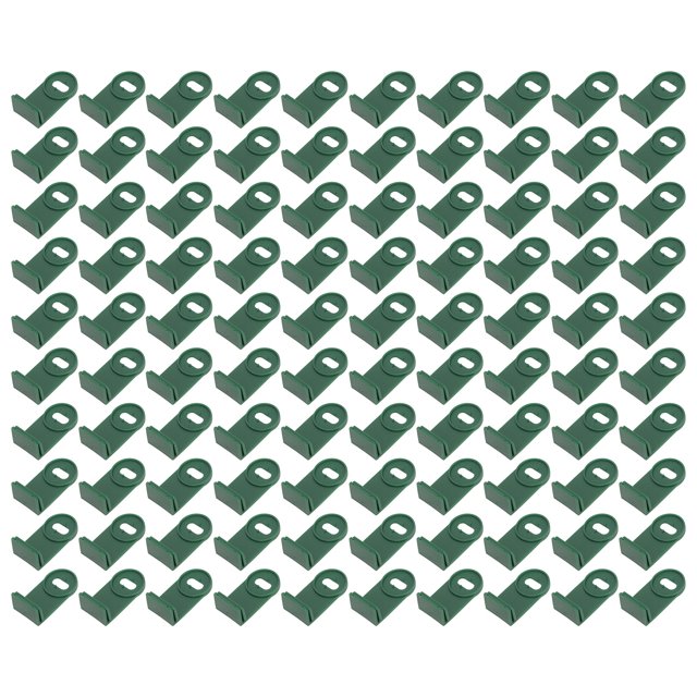 Clips giratorios para invernadero sujetadores de aislamiento verdes clips giratorios de fijación para invernadero para el hogar ANGGREK Otros