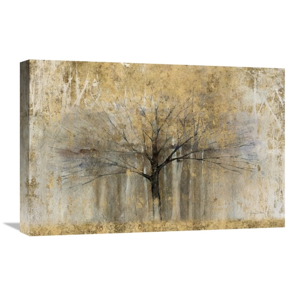 Global Gallery Avery Tillmon 'Open Arms Gold' Canvas Wall Art