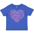 thumbnail image 3 of Inktastic Valentine words in pink Boys or Girls Toddler T-Shirt, 3 of 5
