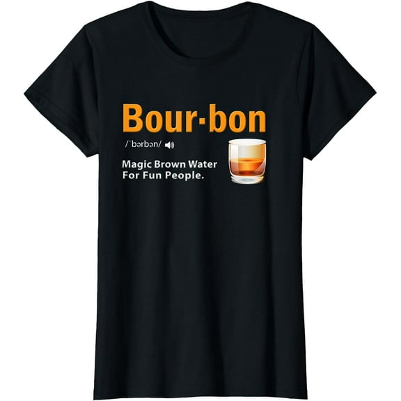 Whiskey Bourbon Definition Shirt Magic Brown Water Kentucky T-Shirt