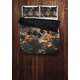thumbnail image 2 of Juego de cama calavera Galaxy (1 funda nórdica, 2 fundas de almohada), poliéster cepillado,, 2 of 6