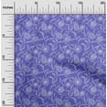 thumbnail image 2 of oneOone Georgette Viscose Blue Fabric Floral Sewing Material Print Fabric By The Yard 42 Inch Wide, 2 of 4