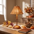 thumbnail image 6 of Vintage Rattan LED Table Lamp, Rechargeable Touch Dimmable Bedside Light with Woven Shade, Cordless Accent Lamp for Bedroom, Living Room, Patio, Nightstand, C, 6 of 7