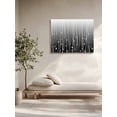 thumbnail image 5 of Black Flower Wall Art for Living Room,Canvas Picture Wall Decor for Bathroom Bedroom,Geometric Stripes Gradient Simple Branch Painting Artwork for Office Kitchen Hallway Dining Room Decor 24"x32", 5 of 8