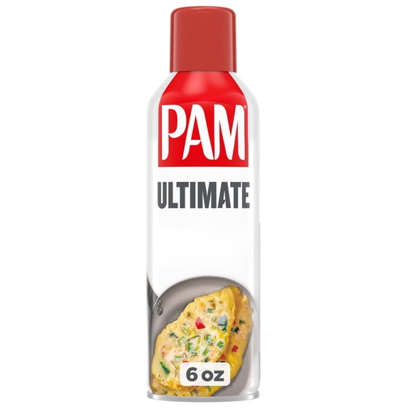 PAM Ultimate Non-Stick Cooking Spray, Great for Air Fryer, Baking & Grilling, 6 oz.