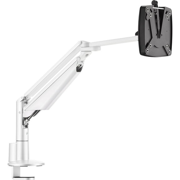 Novus CLU III c Monitor Arm, For Low Viewing Angle, Enhances Comfort, 3-in-1 Mount, White