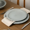 thumbnail image 6 of Stone Lain Oasis 4-Piece Dinner Plate Set Stoneware, Grey Blue, 6 of 6
