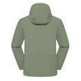 thumbnail image 7 of Men'S Softshell Jacket With Detachable Hood, Windproof Water-Resistant For Hiking, Camping & Outdoor, Breathable & Durable Army Green Xl, 7 of 7