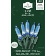 thumbnail image 5 of Indoor/Outdoor 300-Count LED Mini Christmas String Lights, Blue, 62.3', by Holiday Time, 5 of 6