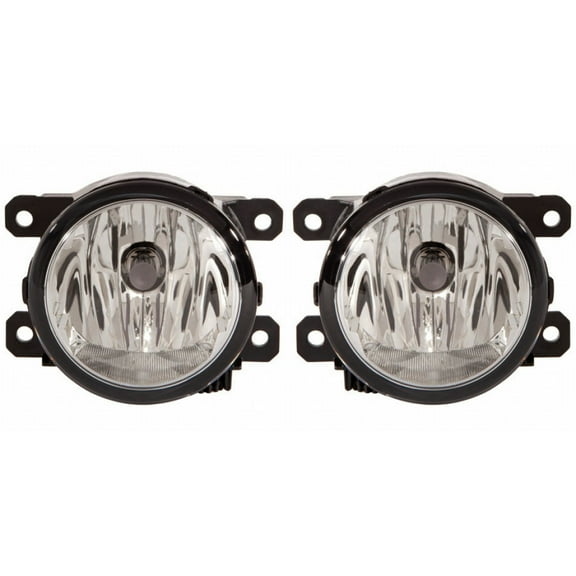 For Honda Pilot Fog Light Assembly 2012 13 14 2015 Pair Driver and Passenger Side w/ Bulbs DOT Certified Replaces AC2592111