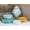 Baby blue, variant on Carmel Ceramica Dog Food/Water Bowl