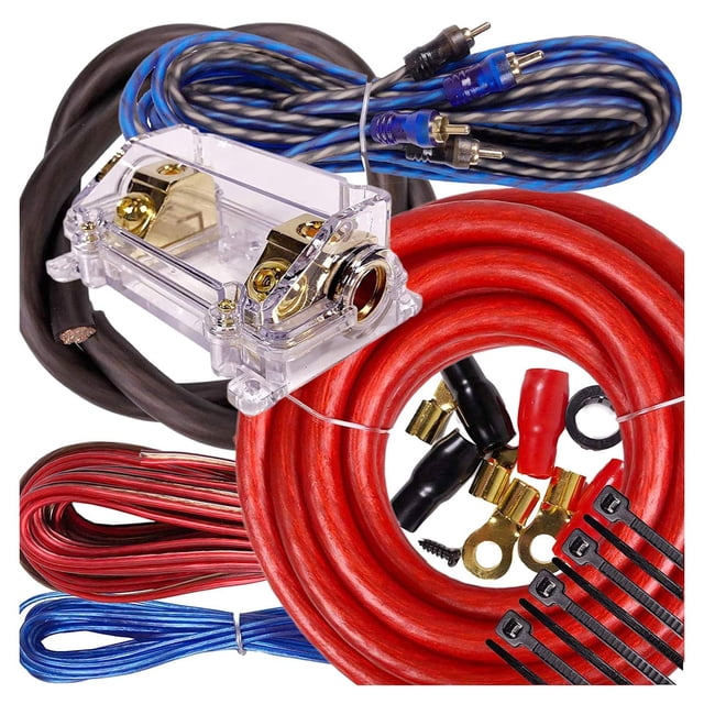 Kit de cableado para instalación de amplificadores Gravity Kit Pro, calibre 0