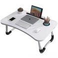 thumbnail image 3 of Escritorio de computadora, cama, mesa pequeña, escritorio perezoso, dormitorio, mesa plegable, escritorio de aprendizaje para estudiantes, 3 of 5
