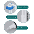 thumbnail image 2 of Adjustable Old Type Toilet Tank Balls with Inlet Valve G1/2 Float Ball for Control Water Level Toilet Accessories, 2 of 6