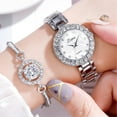 thumbnail image 6 of Dengmore Jewelry Set Business Casual Quartz Watch With Bracelets Ladies Jewelry Gift Combination, 6 of 6