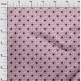thumbnail image 3 of oneOone Cotton Cambric Rose Pink Fabric Block Dress Material Fabric Print Fabric By The Yard 56 Inch Wide-MO, 3 of 6