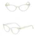 thumbnail image 2 of Fashionable Bling Diamond Cat Eye Presbyopic Glasses For Women Readers Ladies Trendy Reading Glasses +3.00, 2 of 3