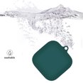 thumbnail image 3 of Funda de silicona FLhrweasw para auriculares inalámbricos Galaxy Buds 2 verde oscuro, 3 of 7