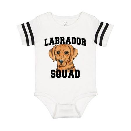 

Inktastic Dog Labrador Squad Gift Baby Boy or Baby Girl Bodysuit