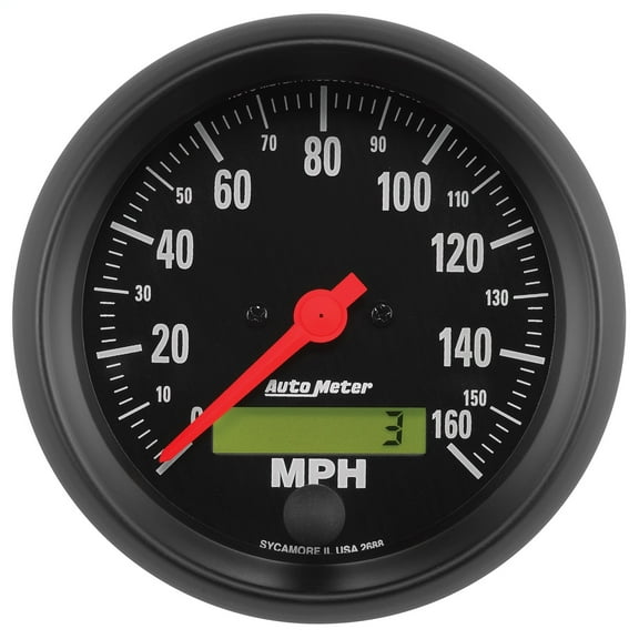 AUTO METER 2688 Z-Series 3-3/8 Electric Speedometer (0-160 MPH 85.7mm)