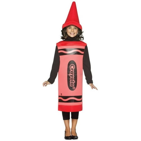 Crayola Red Tween Halloween Costume, Size: Tween Girls' - One Size