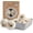 White, variant on Dryer Balls XL 6-Pack with Felt Storage Box,  Pure  Dryer Balls,  Laundry Dryer Balls,  Drying Time Wrinkles Static,  Fabric Softener Alternative (White Sheep)