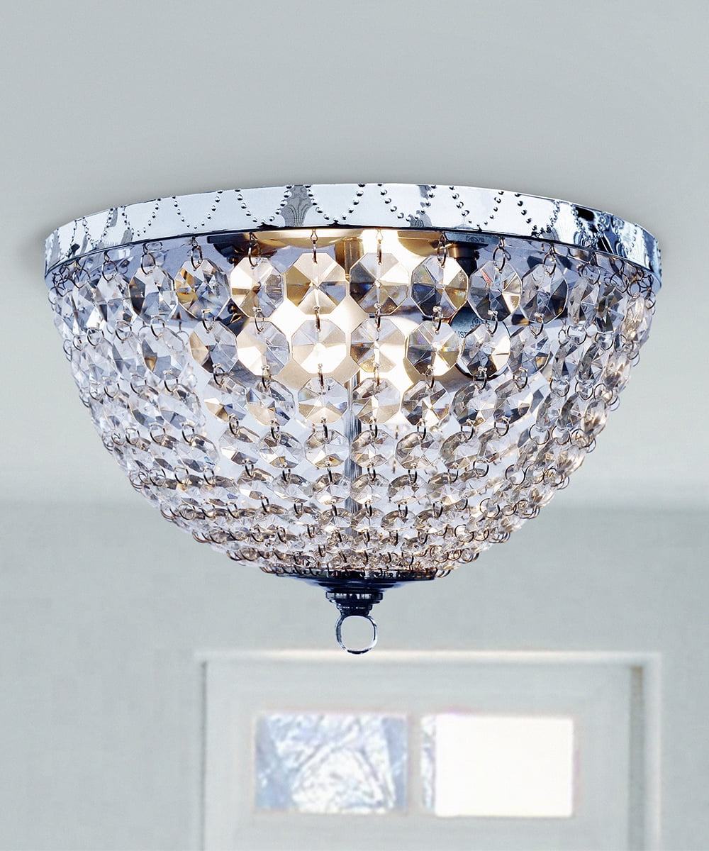 Rose Gold Elegant Designs Fm1000 Rgd 2 Elipse Crystal Flush