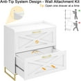 File 2 Drawers Lateral File with Charging Station for