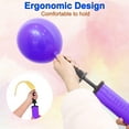 thumbnail image 4 of Balloon Pump 2 Pack Hand Manual Inflator, Balloon Manual Pump Blower Pump Suitable for Party Decoration Balloons Balloon Arch Kit Balloon Garland Foil & Confetti Balloon, 4 of 7