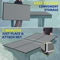 thumbnail image 6 of RayChee Foldable Table Tennis Table Conversion Top Foldable Tennis Topper for Tables Compact Design Easy Set-Up Ping Pong Game Accessories, 6 of 6