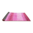 thumbnail image 2 of Ahgly Company Indoor Rectangle Solid Pink Modern Area Rugs, 5' x 8', 2 of 4