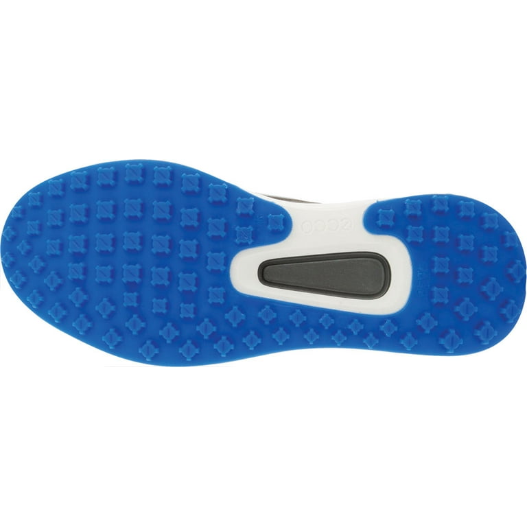 Men's ECCO Core Mesh Hybrid Golf Sneaker Concrete/Sunny Lime