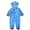 Blue, variant on Amdohai Kids Raincoat Breathable Rainwear Waterproof Raincoat For Children Boys Girls