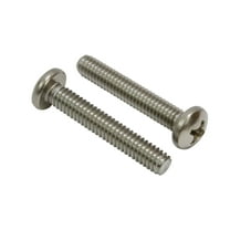 Bolt Dropper #8-32 X 1 Pan Head Phillips Machine (100 pc) 18-8 (304) Stainless Steel Screws