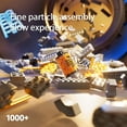 thumbnail image 3 of Retro Camera 1:1 Diorama Model Building Blocks Simulated Lens Diy Gift, Collectible Model Digital Camera To Build 1020pcs, 3 of 5
