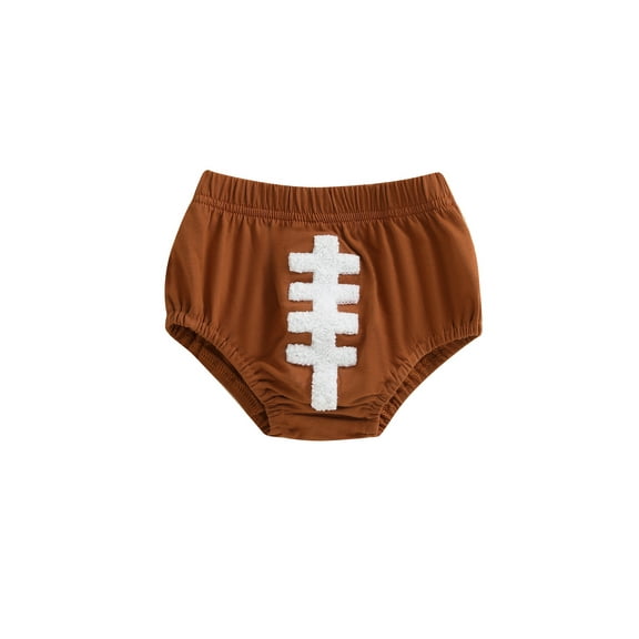 Rovasas Baby Boy Shorts Rugby Embroidery Elastic Waist Casual Short Pants
