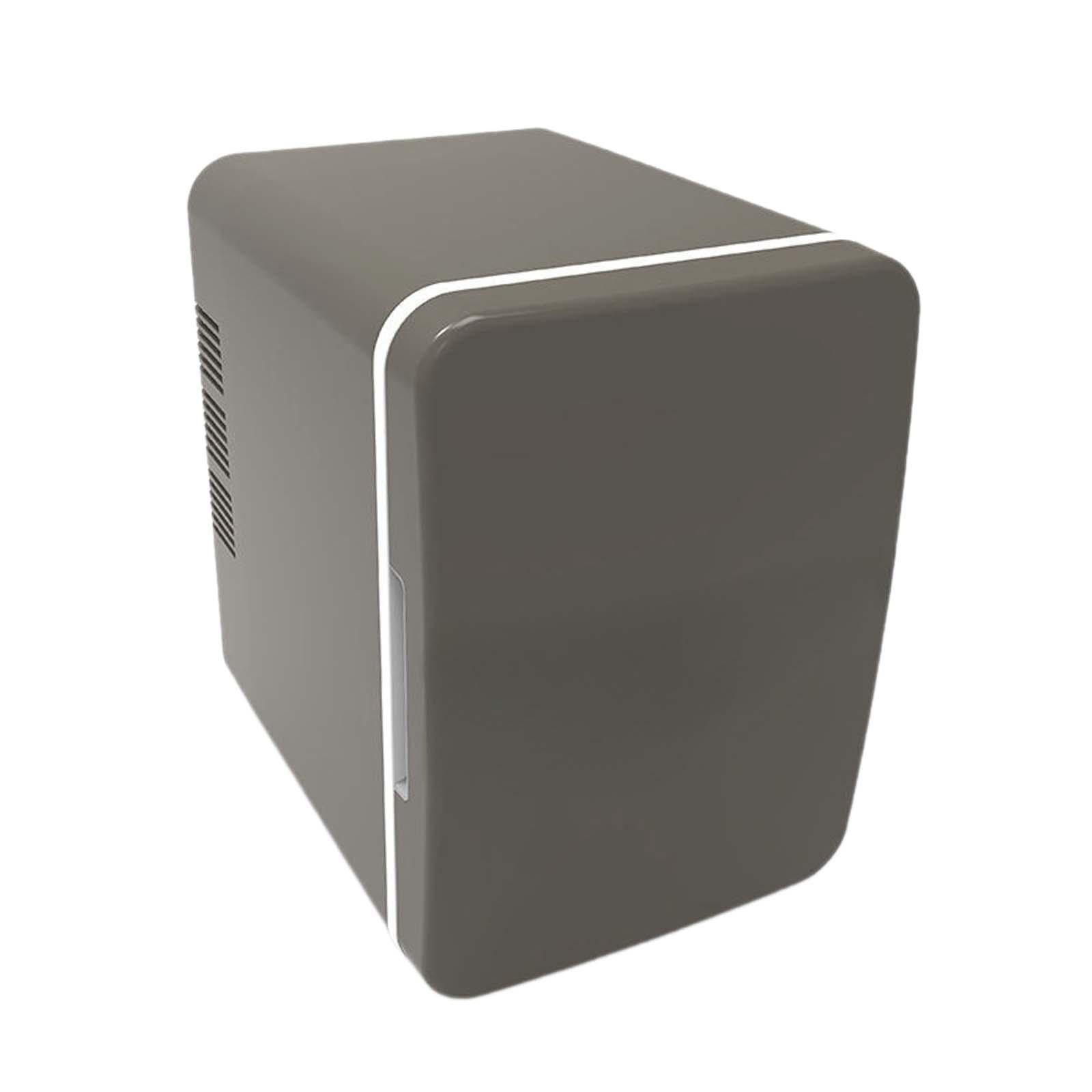 YWMJZEU 4L Mini Fridge Beauty Tool Fridge Compact Refrigerator Portable Drinks Fridge for Bar , gray
