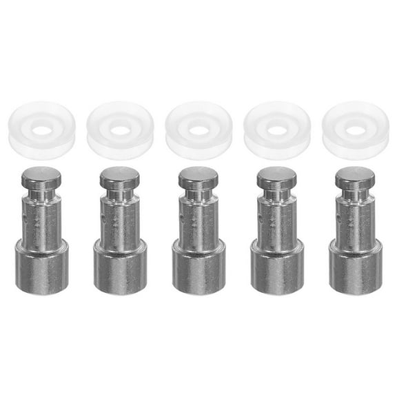 KALLORY 5Sets Electric Pressure Cooker Float Valve for Pressure Cooker Accessories and Seals