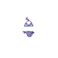 thumbnail image 1 of Becca Womens Reversible Side Tie 2 Piece Bikini, Purple, Medium, 1 of 1