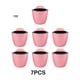 thumbnail image 4 of Maceta de vivero autorriego de resina Premium 7 unids/set rosa Billuyoard, 4 of 6