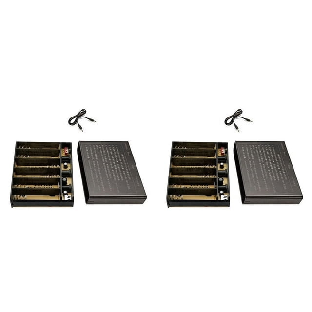 2X USB 5V 9V 12V Salida DIY 18650 Batería UPS Caja de Fuente de Alimentación para DVR Módem Enrutador Inalámbrico Teléfono Móvil LED