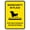 Warning Sign 4, variant on Birds Poop Every 15 Minutes 8"x12" Funny Warning Sign, Security Safety Metal Sign, Vintage Caution Poster, Business Office Home Wall Decor