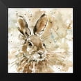 thumbnail image 2 of Robinson, Carol 20x20 Black Modern Framed Museum Art Print Titled - Hare In Spring, 2 of 5