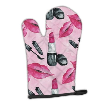 Caroline's Treasures Watercolor Diva Lipstick Oven Mitt