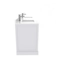 thumbnail image 6 of Ayna Decors Maya 72 in White Double Sink Bathroom Vanity Set with White Quartz Countertop | 4 Soft Closing Doors | 6 Full Extention Soft Close Drawer | Brushed Nickel Hardware | AVM72WH3002, 6 of 10