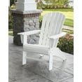 thumbnail image 2 of POLYWOOD Nautical Curveback Outdoor Adirondack Chair in Aruba, 2 of 2