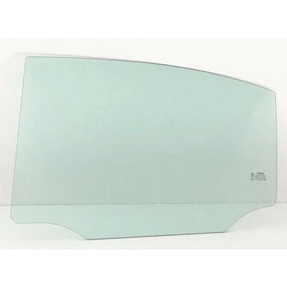 NAGD Driver Left Side Rear Door Window Glass Compatible with Toyota Echo 4 Door Sedan 2000-2005 Models