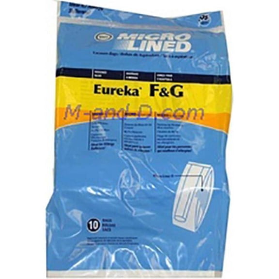 Replacement for Eureka F & G Microlined Vacuum Bags, Pack of 3